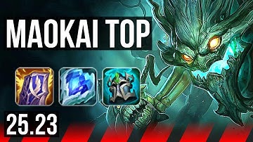 MAOKAI vs TRYNDAMERE (TOP) | EUW Master | 25.23