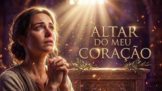 Thumbnail: ALTAR DO MEU CORAÇÃO | Sobre as cinzas, faz de mim Teu altar