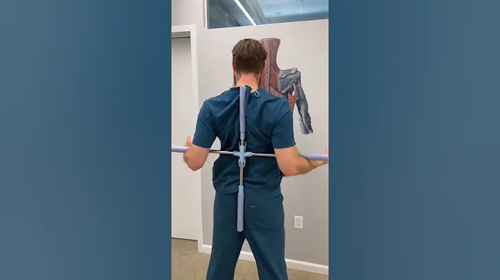 Using a Pole to Crack My Back...