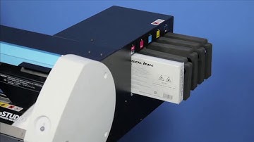 VersaSTUDIO BN-20— Part 6 Installing the Ink Cartridges on Your BN-20