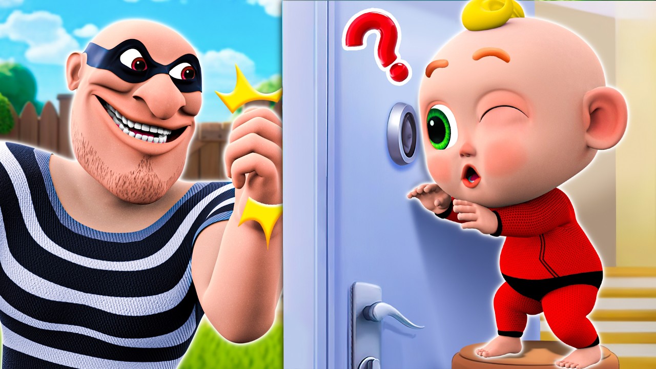 ¿Quién Llama a La Puerta? | Peligro Extraño | Canciones infantiles para Niños | Little PIB