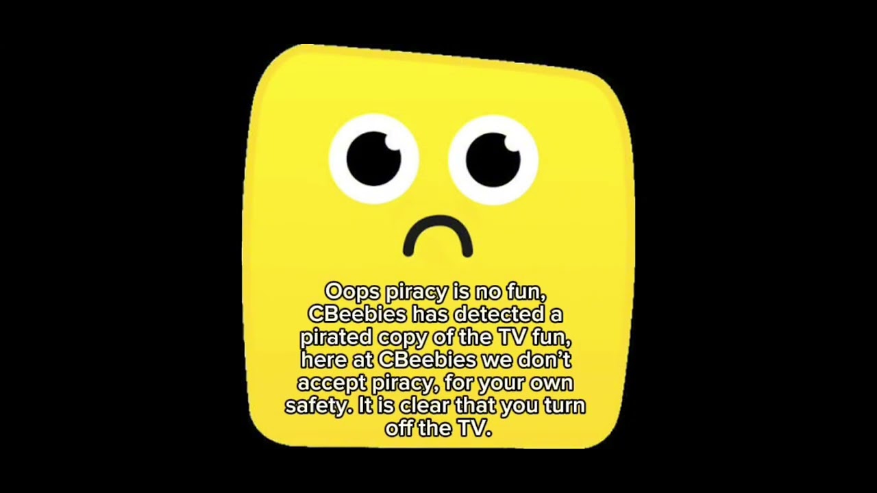 CBeebies anti piracy screen 2012 my version - YouTube
