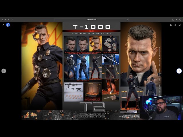 Maria レガートT-1000 T-1000 (2.0) Sixth Scale Figure by Hot Toys | Sideshow