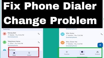Fix Phone Call Dialer Keypad Change Problem | Only Home & Keypad Showing Problem