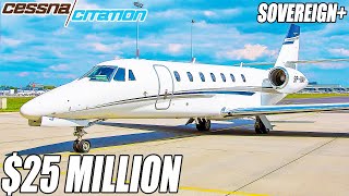 Inside The $25 Million Cessna Citation Sovereign+