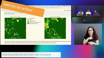 AWS On Air ft. Unlocking Potential with Open Data Geospatial