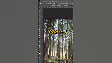 Fake Sun Rays in Photoshop #shorts #photoshop