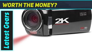 Minolta 2K Camcorder: Best Budget UHD Camcorder with Night Vision?