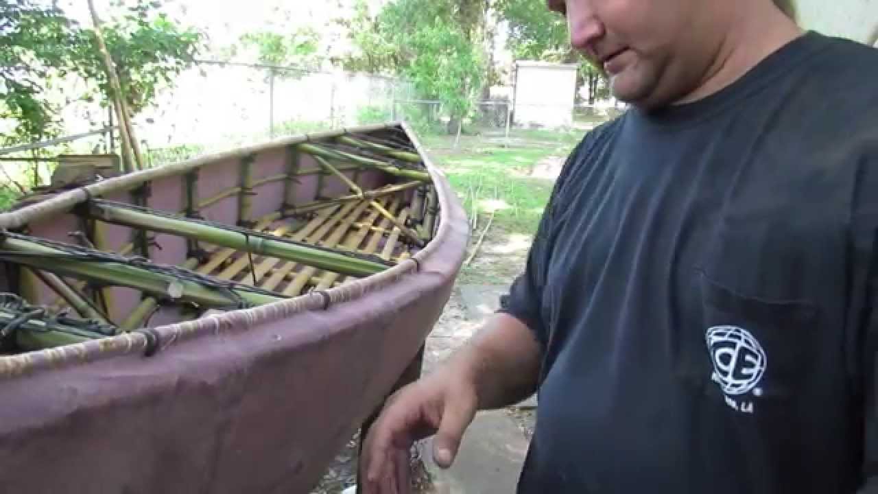 My Bamboo Canoe Project pt. 2 - YouTube
