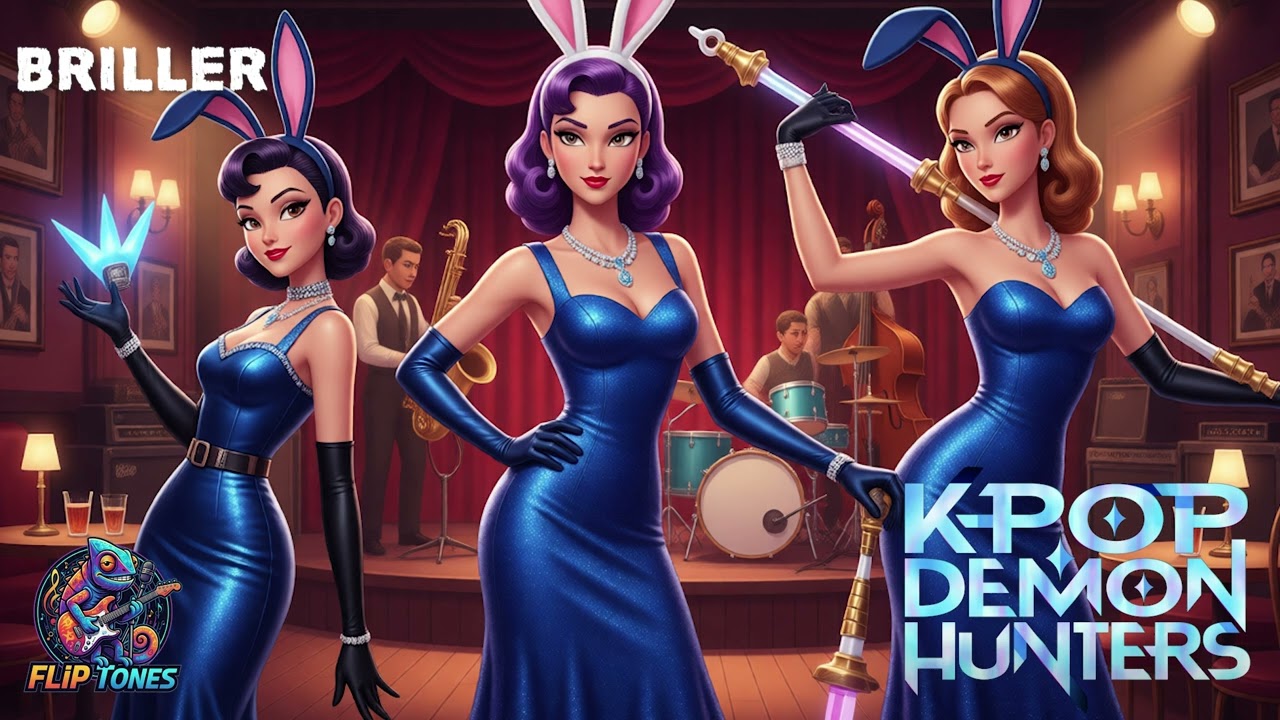 K-POP DEMON HUNTERS - BRILLER (GOLDEN FR Blues Cover)