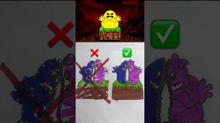 Messy perfect Sprunki OC Falsity and Cruelity (Obesity Zipper) #shorts #incredibox #coloring