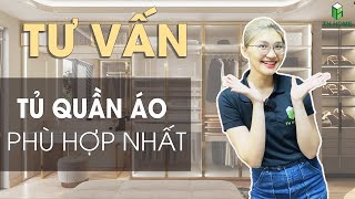 Bạn Chọn TỦ QUẦN ÁO Nào Cho SANG? Tủ Gỗ Tự Nhiên, Gỗ Công Nghiệp, Tủ Nhôm Kính hay Tủ Nhựa?