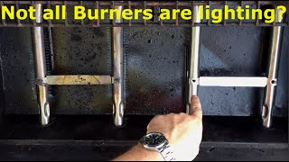 Why Aren't All My Grill Burners Lighting? (Easy fix)