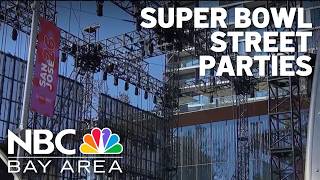 San Jose prepares to host Super Bowl block parties