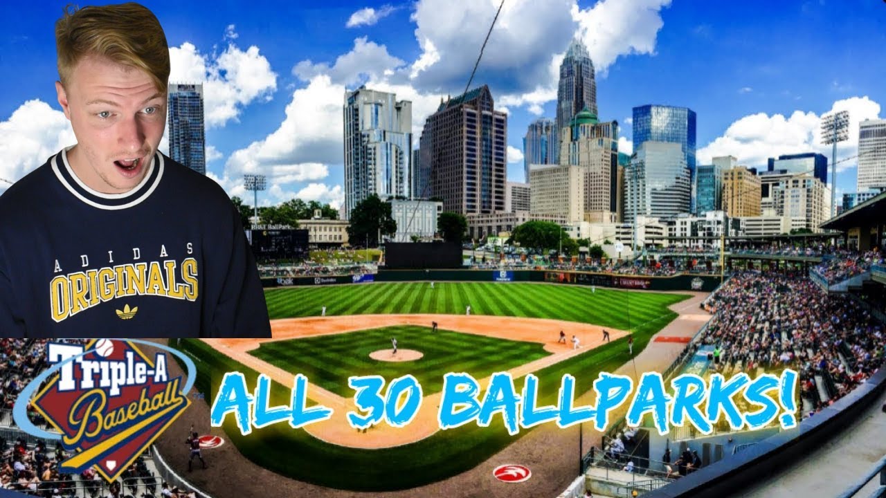 British Guy Reacts To The Triple A Baseball Stadiums!