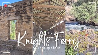 Historic Knights Ferry + Longest Covered Bridge in the West