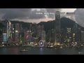 Hong kong day into night