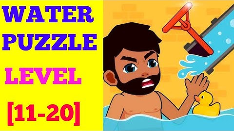 Water puzzle level 11 12 13 14 15 16 17 18 19 20 solution or walkthrough