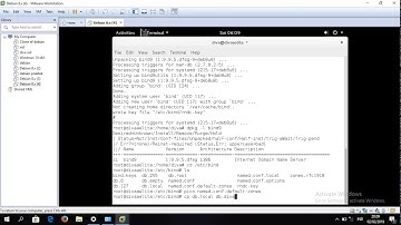 Setting DNS di Debian 8 Virtual VMWare