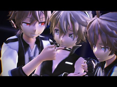 Mmd Control 鏡音レン Kagamine Len Punkish And Bluemoon