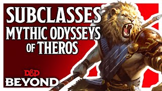 Subclasses in Mythic Odysseys of Theros | D&D Beyond