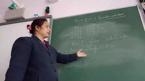 Class 4, Mathematics, Revision of Chapter 19, Perimeter and Area by Vijaya Lakshmi