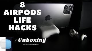 8 airpods life hacks |eliaskfv