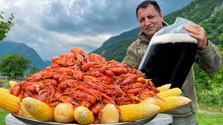 Best Recipe For Boiled Crayfish With Homemade Kvass! Perfect Snack For The Evening