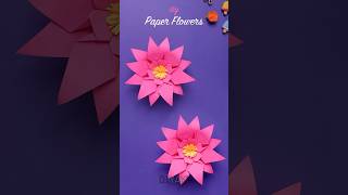 How to Make Paper Flowers | Flower Making | DIY Paper Flowers