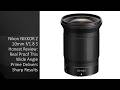 Nikon NIKKOR Z 20mm f/1.8 S Honest Review: Real Proof This Wide Angle Prime Delivers Sharp Results