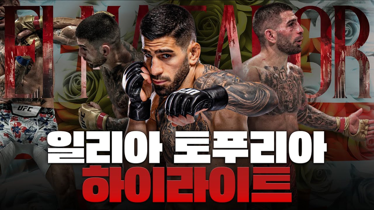 ☠️16전 16승 무패☠️ El Matador🌹 일리아 토푸리아 하이라이트 모음🥊