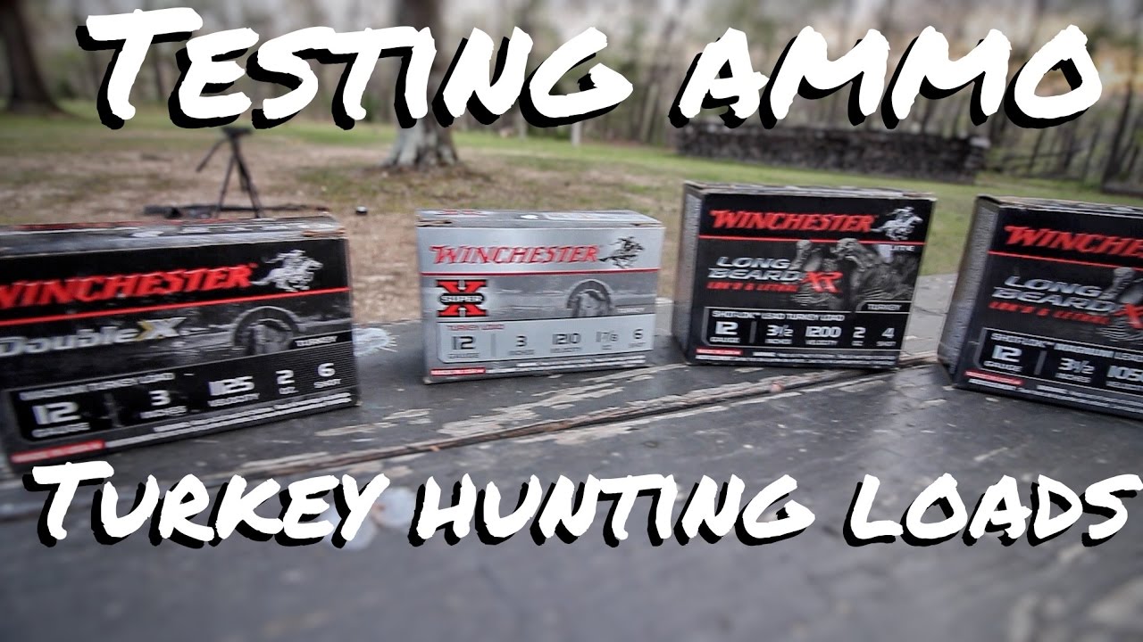 Comparing Winchester Turkey Shotgun Loads YouTube