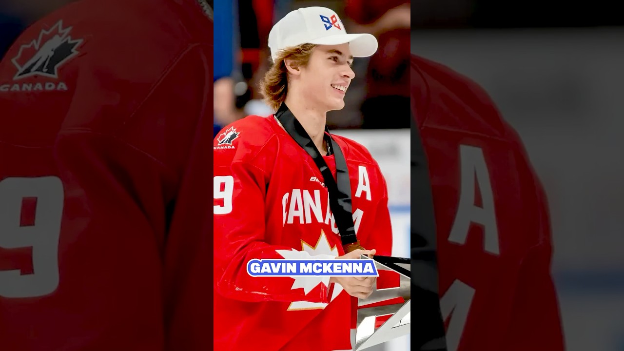 Gavin McKenna could end up going to the worlds for Canada🇨🇦