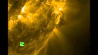 NASA captures 'prominence eruptions' on the sun