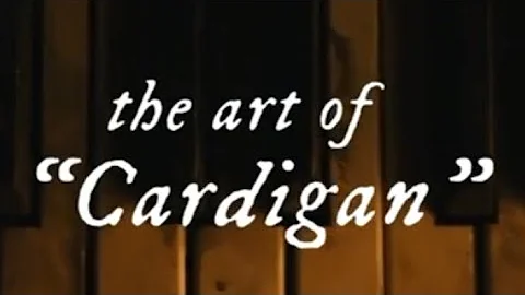 ♫ You drew stars around my scars and now I’m bleedin - cardigan [loop] ♫