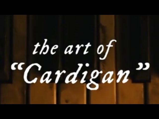 ♫ You drew stars around my scars and now I’m bleedin - cardigan [loop] ♫ class=