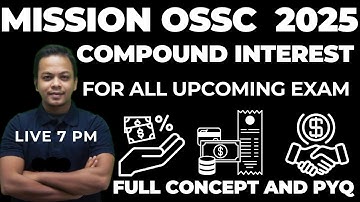 🔥Mission 2025 | COMPOUND INTEREST | Class 4 | DEEPAK SIR | #ssccgl #ntpc #railways #ossccgl