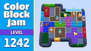 Color Block Jam Nivel 1242 1243 Todos os quebra cabecas resolvidos