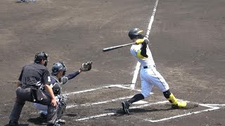 甲子園まで飛ばしそうな超豪快なスイング鳴尾浜ファン注目の佐藤輝明の第一打席2軍 阪神対オリックス