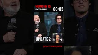 #NewsIn15 #Update #updatenews Suspect in the death of Rob Reiner and his wife has been identified.