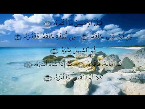 جزء عم ماهر المعيقلي     