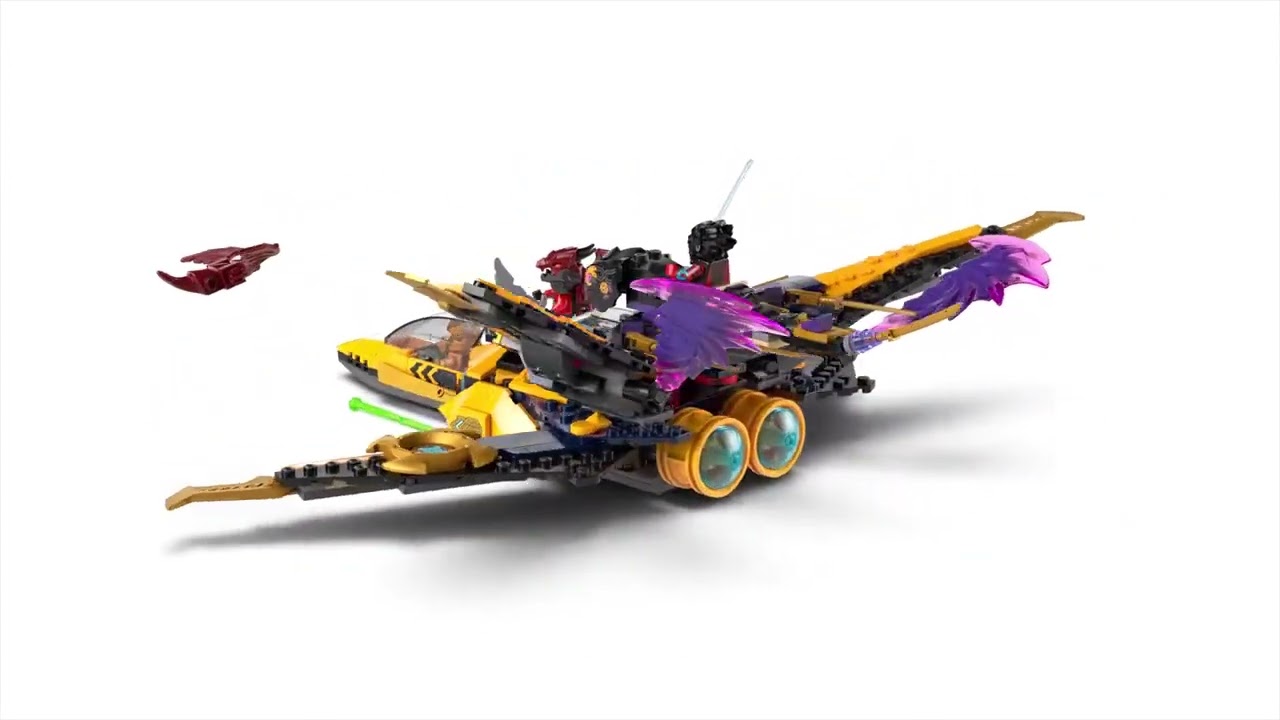 LEGO Ninjago Суперштормовий реактивний літак Рас та Арін 71833