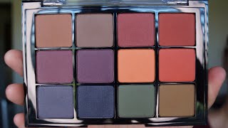 Viseart Paris Dark Matte Palette Swatches