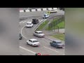 В Красноярске ДПС остановили колонну тонированных автомобилей