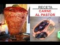 Carne para Tacos al Pastor - RECETA
