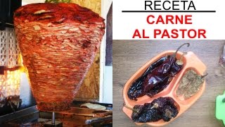 Carne para Tacos al Pastor  RECETA