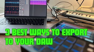 Export MPC stems to DAW | 3 best ways