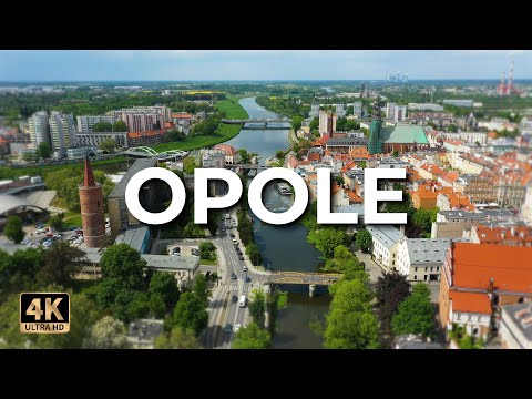 Opole z drona | Wiosna 2022 | LECE W MIASTO™ [4k]