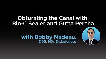 Obturating the Canal with Bio-C Sealer and Gutta Percha