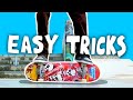 THE 10 EASIEST SKATEBOARD TRICKS EVER | FOR BEGINNERS